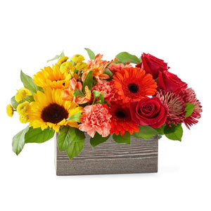 Autumn Harmony Centerpiece - Autumn Floral Arrangement