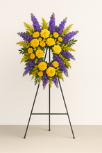 Load image into Gallery viewer, Wreaths and Hearts Sympathy Arrangement (4 Color/3 Size Options)
