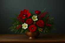 Load image into Gallery viewer, Yule Seasonal Arrangement