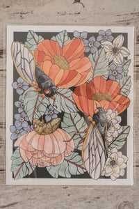 Prescott Florist - 10" Mattea Studio Prints - Bowen's Botanicals