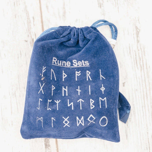Prescott Florist - Blue Velvet Runes + Bag - Bowen's Botanicals