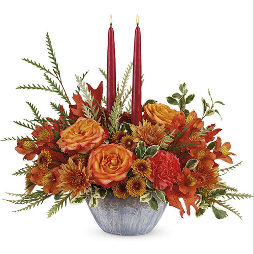 Prescott Florist - Bountiful Blessings Centerpiece - Bowen's Botanicals