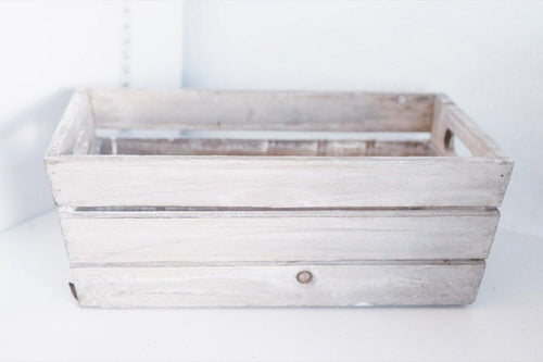 Prescott Florist - Wood Rectangle Basket/Box - Bowen's Botanicals