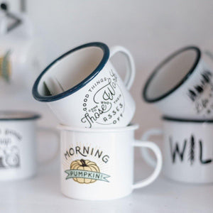 Prescott Florist - Enamel Mugs - Bowen's Botanicals