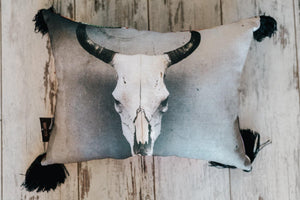 Prescott Florist - Fabric Throw Pillow - Bowen's Botanicals