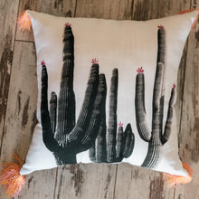 Load image into Gallery viewer, Prescott Florist - Fabric Throw Pillow - Bowen&#39;s Botanicals