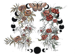 Prescott Florist - 10" Marcy Ellis Prints - Bowen's Botanicals