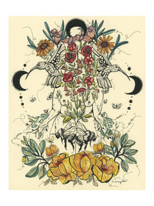Prescott Florist - 10" Marcy Ellis Prints - Bowen's Botanicals
