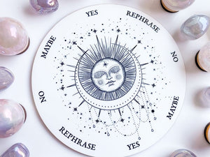 Sleeping Sun and Moon Pendulum Board