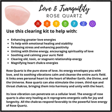 Load image into Gallery viewer, Love &amp; Tranquility Smudging &amp; Clearing Kit